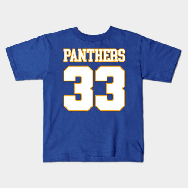 Tim Riggins Jersey (Front & Back Print) Friday Night Lights Fan Art Kids T-Shirt by darklordpug